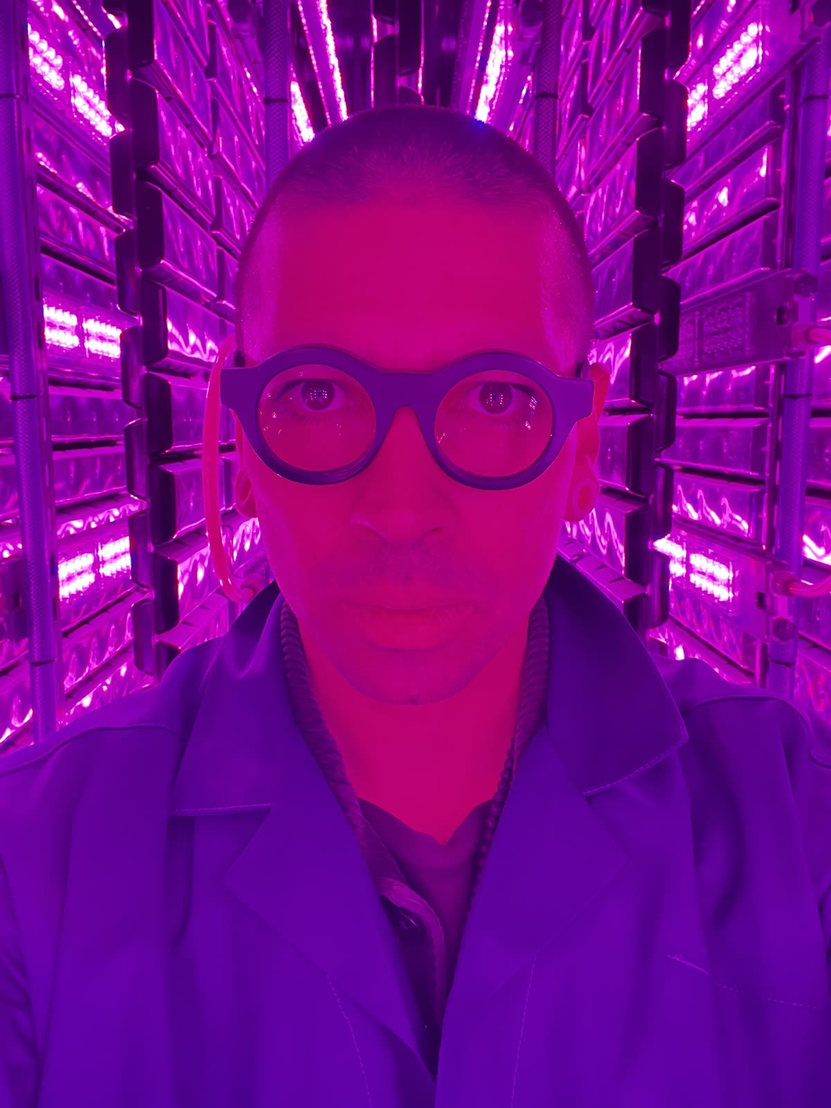 Portrait in the laboratory
